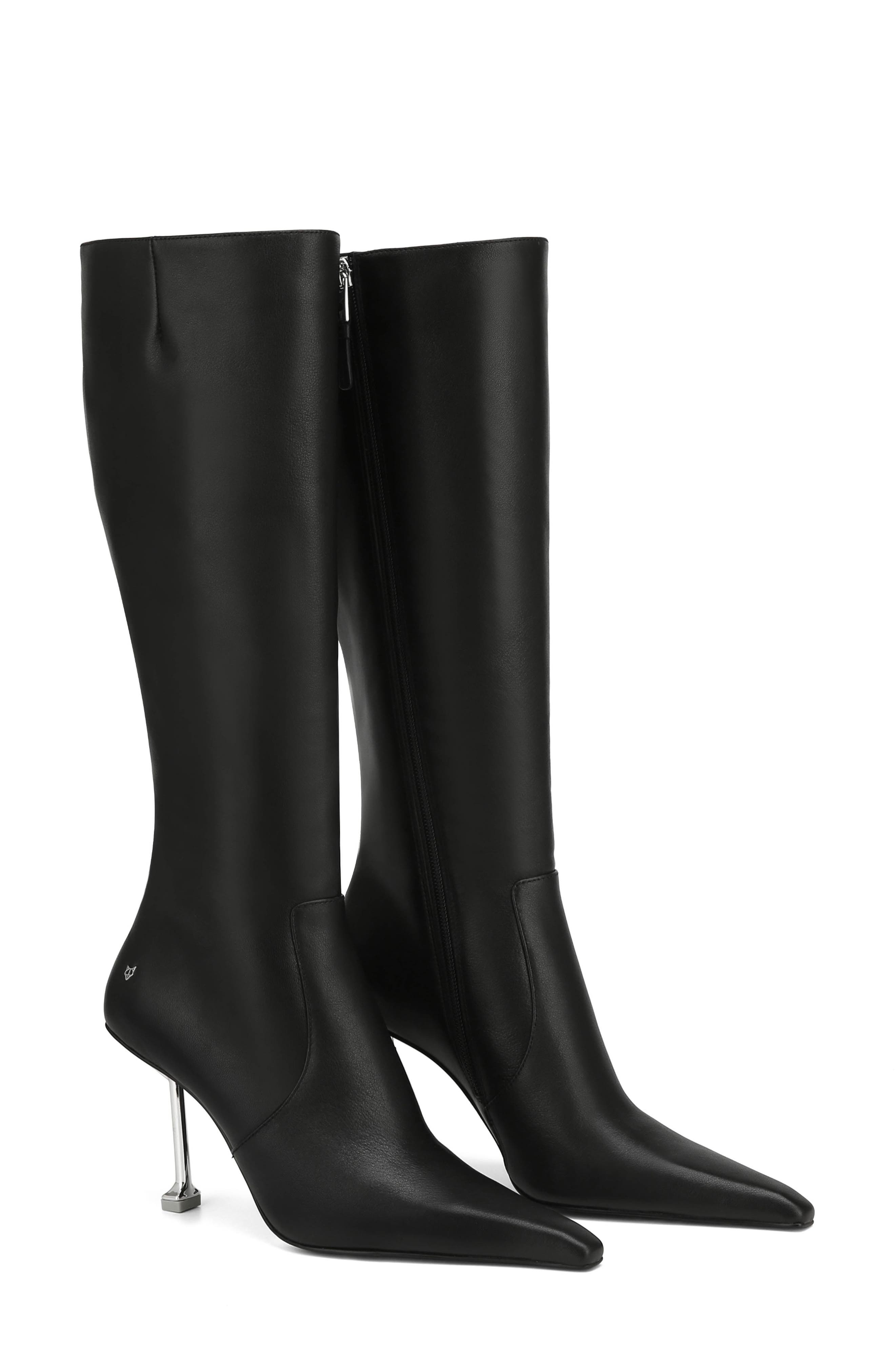 Naked Wolfe Venture Pointed Toe Knee High Boot, Main, color, 