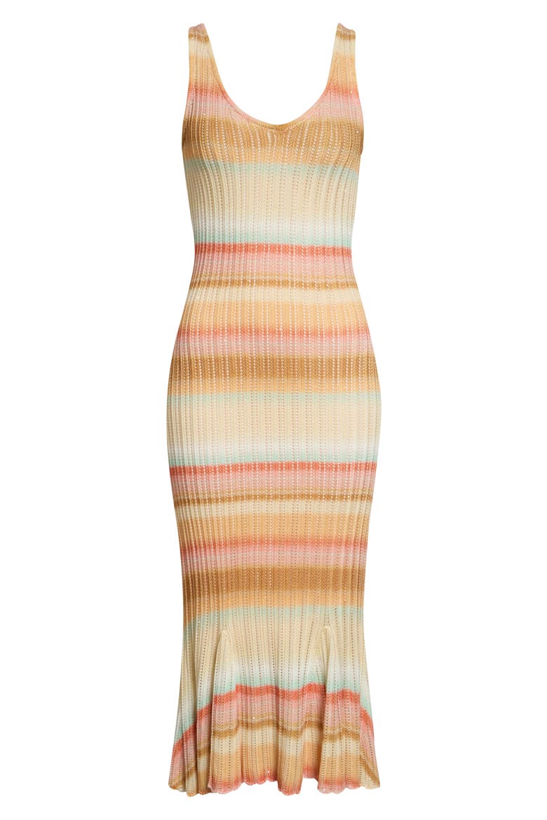 Edie Space-Dyed Dress, Alternate, color, SUNSET MULTI