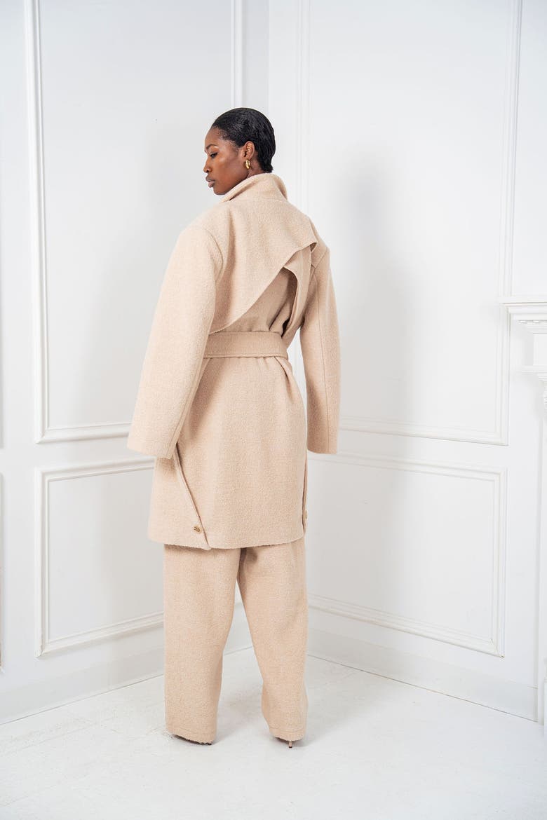 Robert De Niro High Class Coat & Pant Set, Alternate, color, Neutral