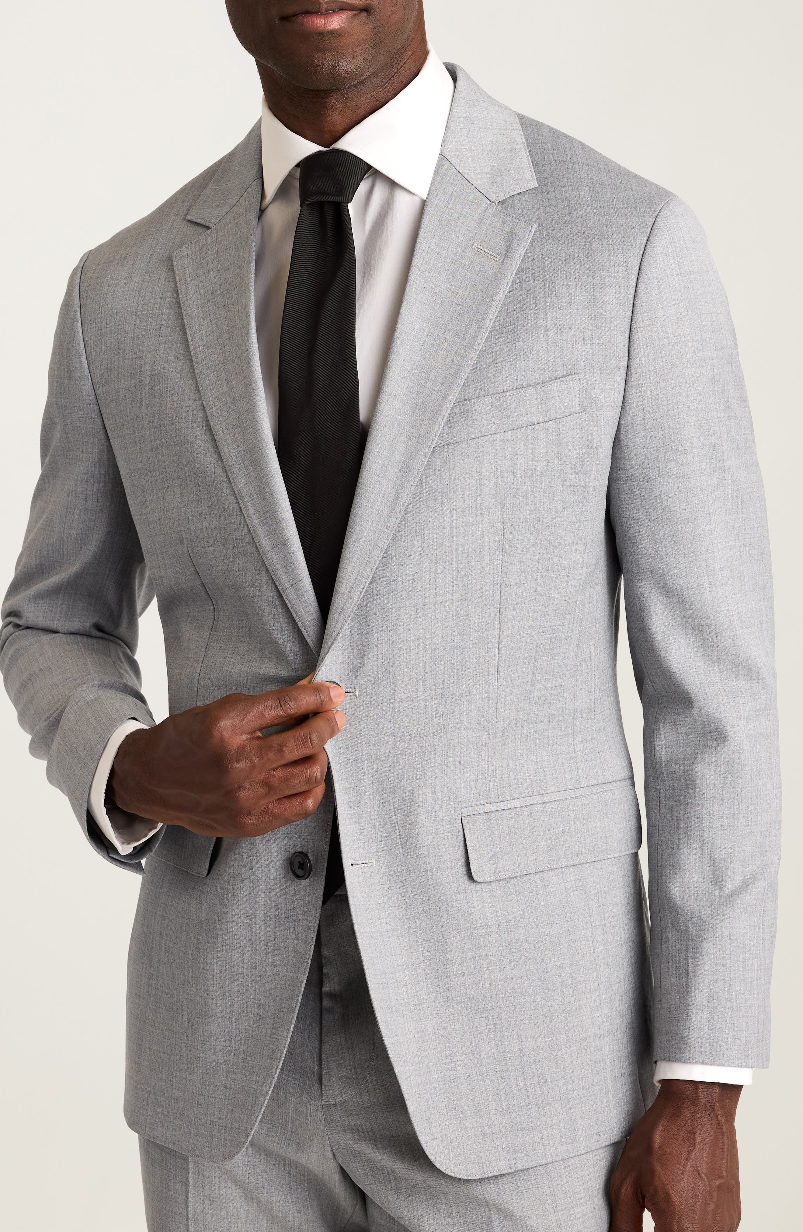 Jetsetter Slim Fit Stretch Wool Suit Jacket - image 4