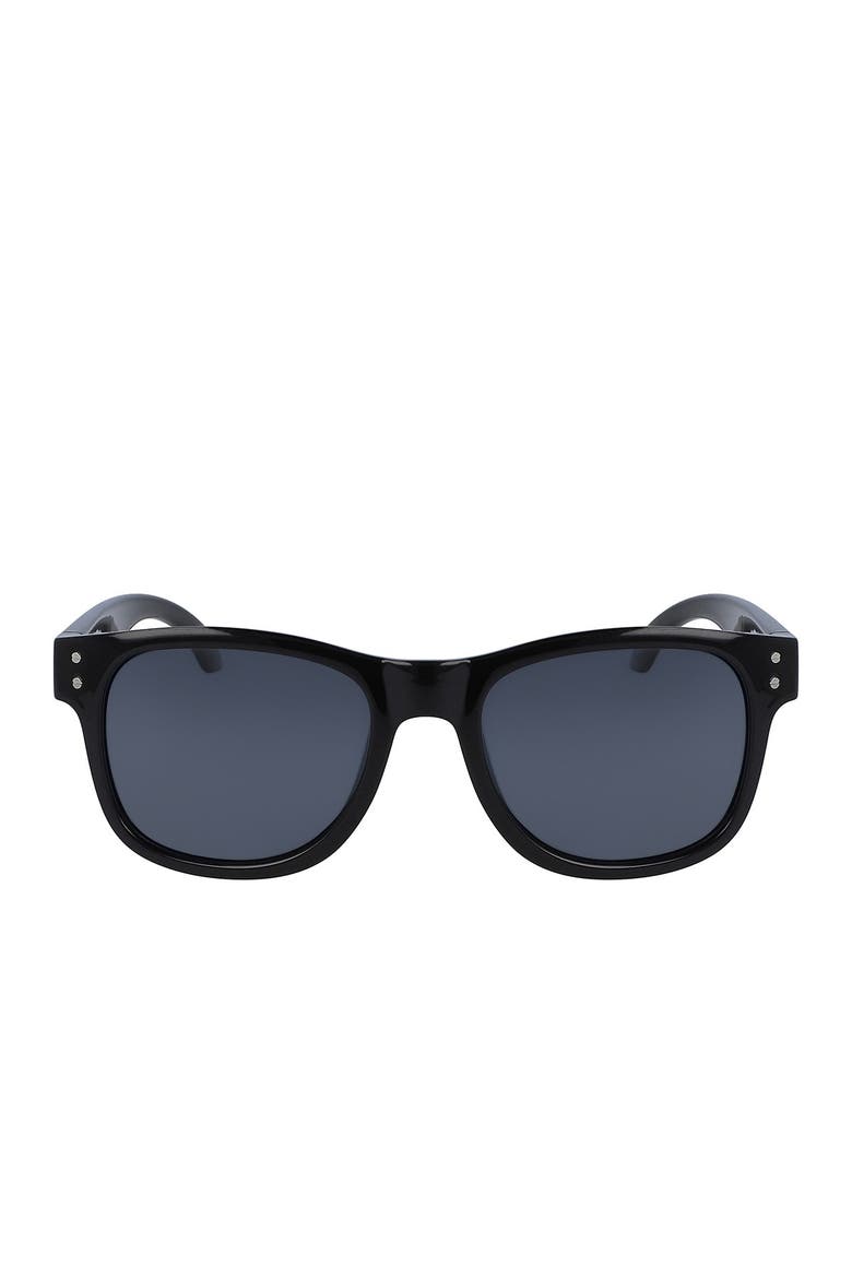 53mm Classic Square Sunglasses, Main, color, BLACK