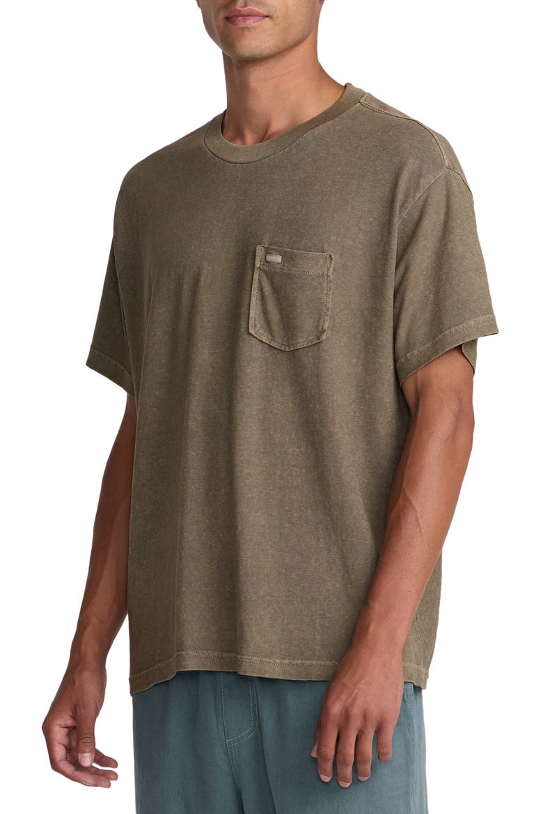 Vacancy Pocket T-Shirt, Alternate, color, MUSHROOM