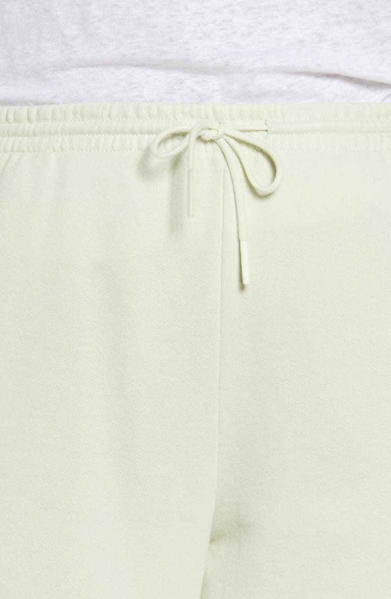 Vince Essential Pull-On Cotton Sweat Shorts, Alternate, color, Honeydew
