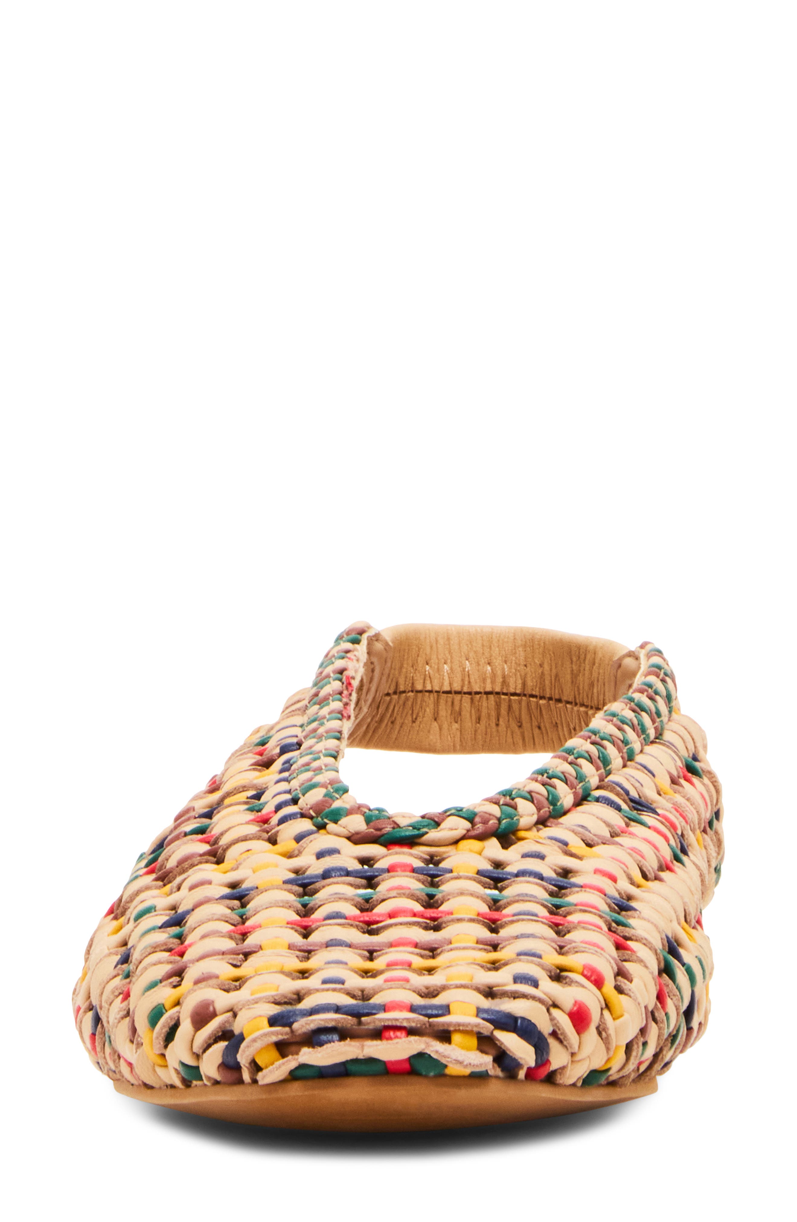 Rumi Slingback Flat, Alternate, color, BRIGHT MULTI