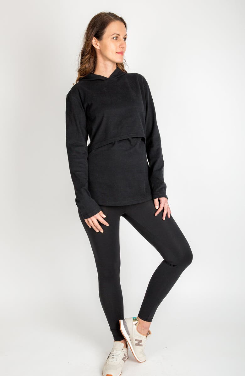 Nom Maternity Rory Maternity/Nursing Hoodie, Alternate, color,