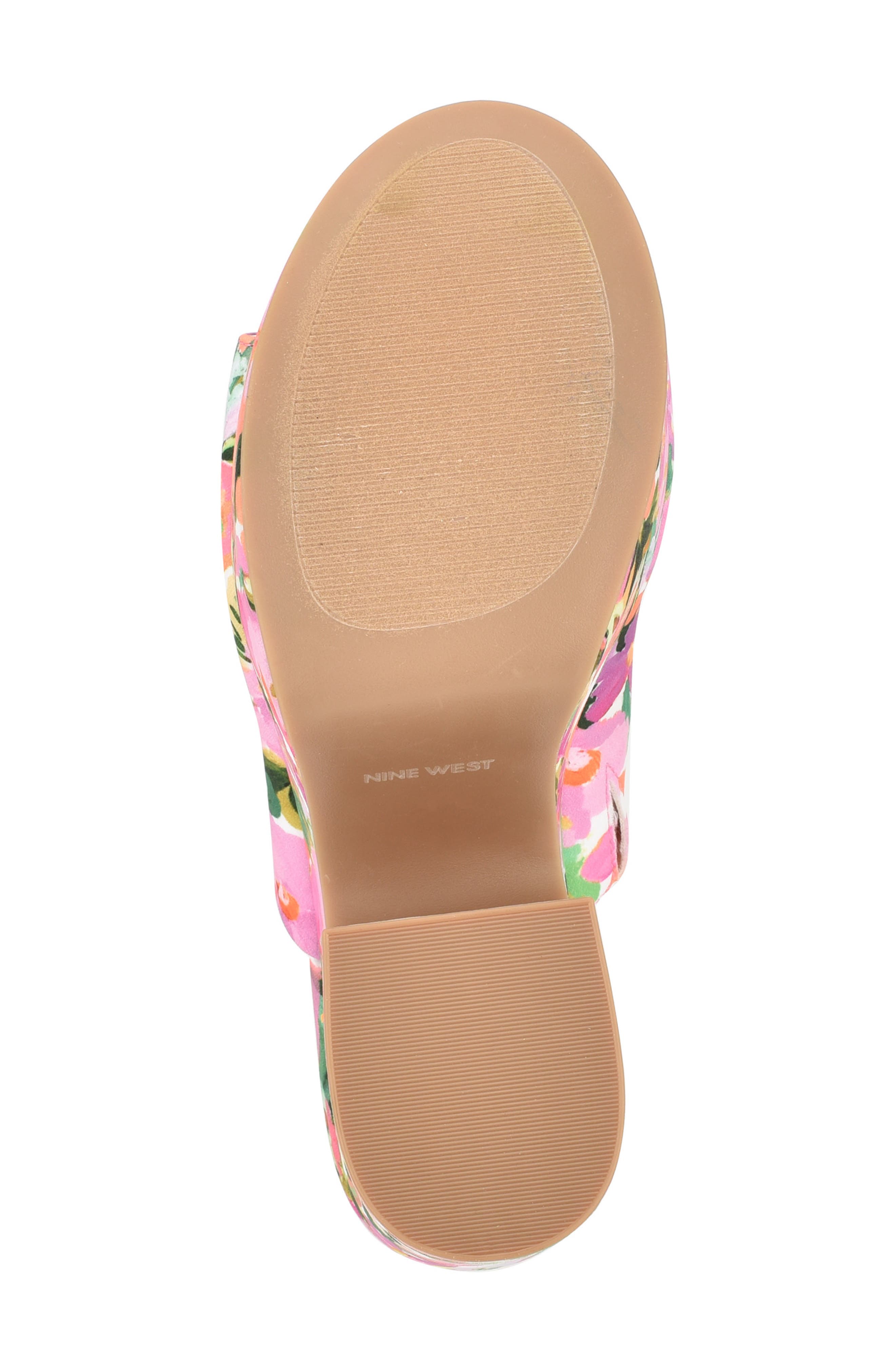 Nine West Olley Platform Slide Sandal, Alternate, color, 