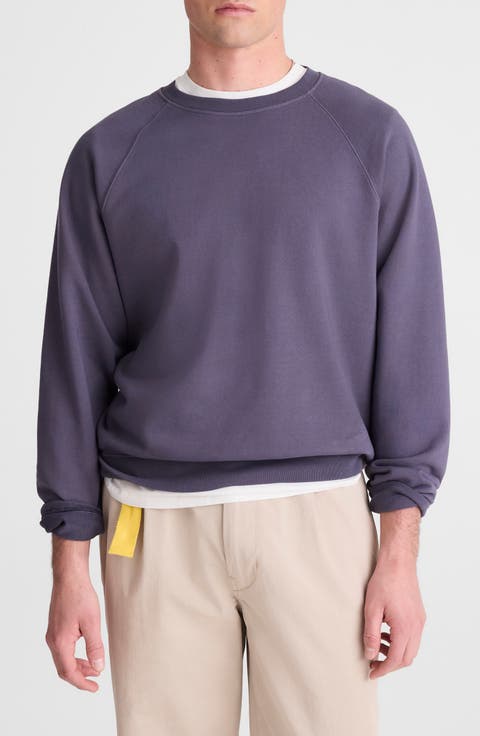 Crewneck Loopback Terry Sweatshirt