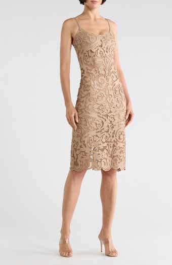 Kazuko Lasercut Midi Dress