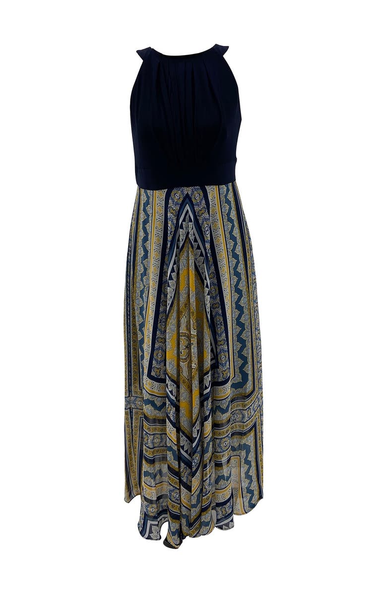 SANDRA DARREN Sleeveless Halter Maxi Dress, Main, color, 