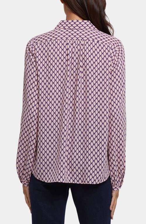 Nydj Modern Blouse In Multi