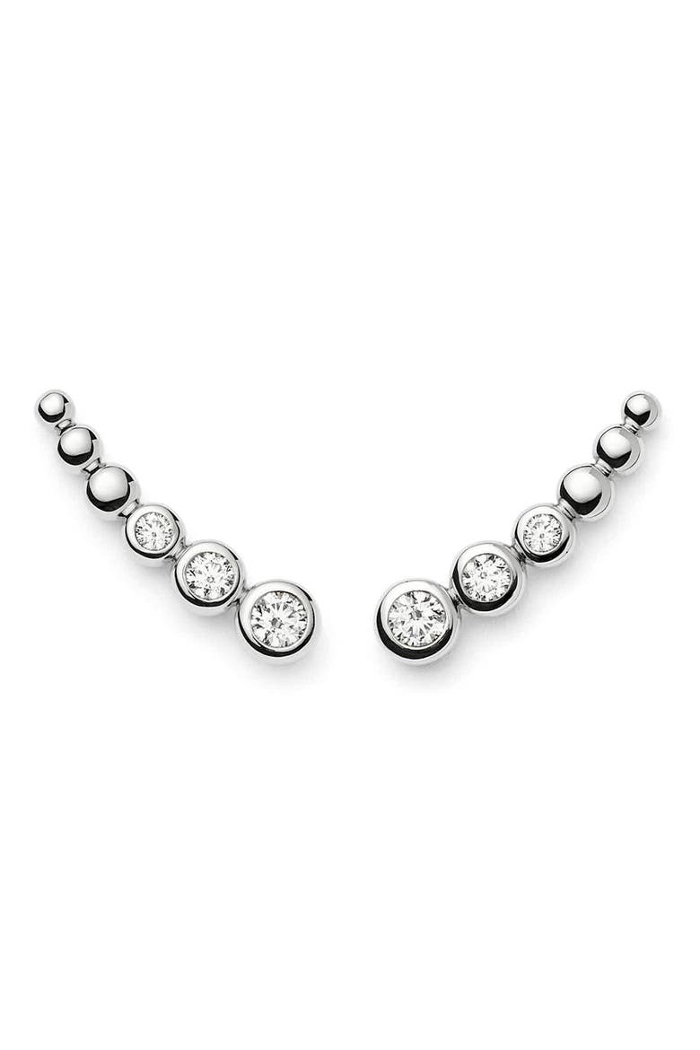 Tennis Ear Crawlers, Alternate, color, SILVER