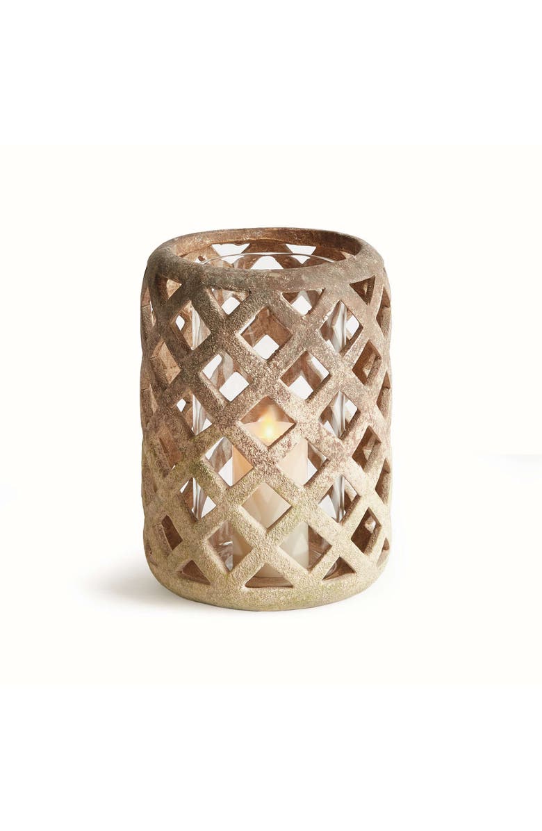 Napa Home & Garden Lucca Hurricane Large, Main, color, Brown