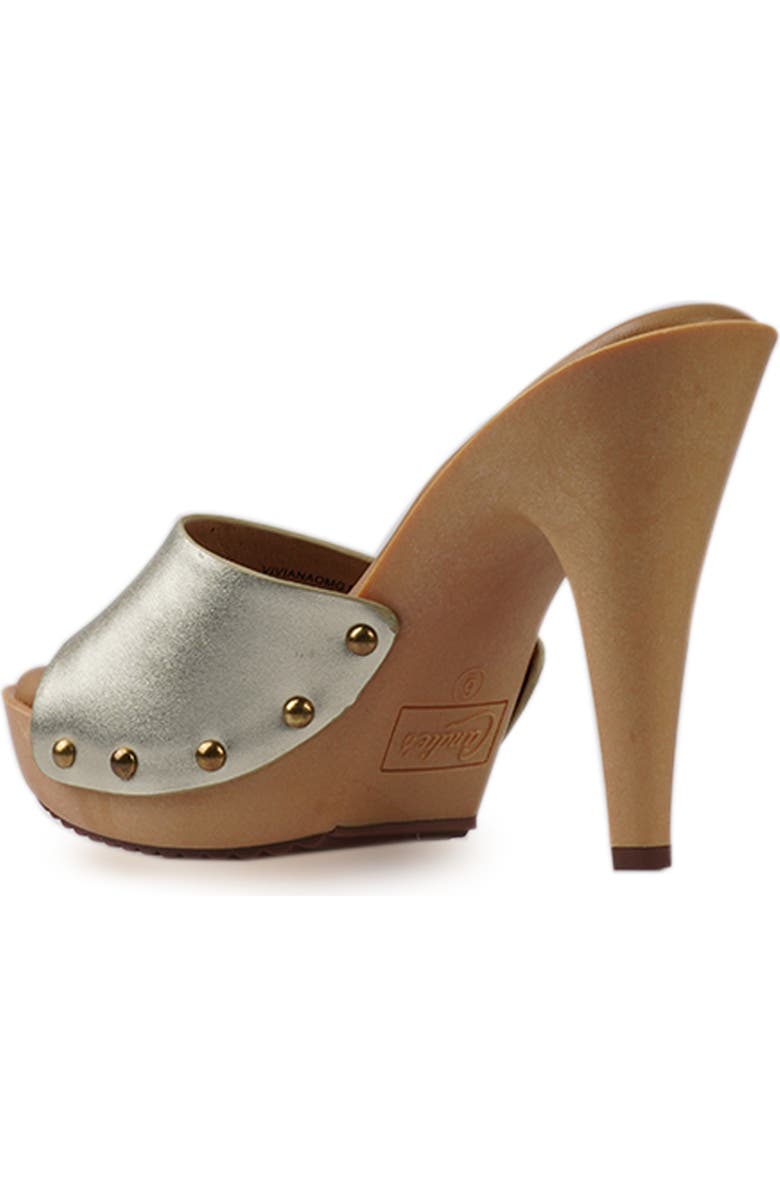 Candie's Viviana Platform Sandal, Alternate, color, Platinum
