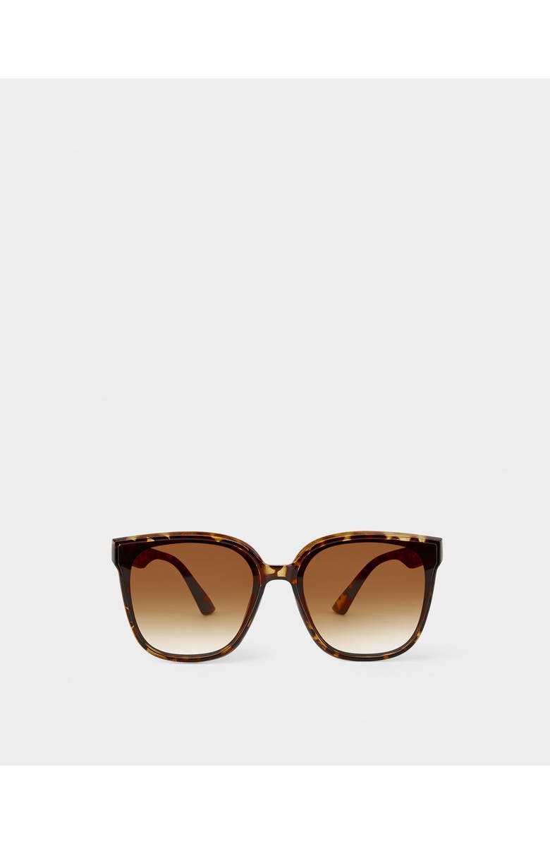 Katie Loxton Savannah Sunglasses in Brown Tortoiseshell, Main, color, Brown Tortoishell