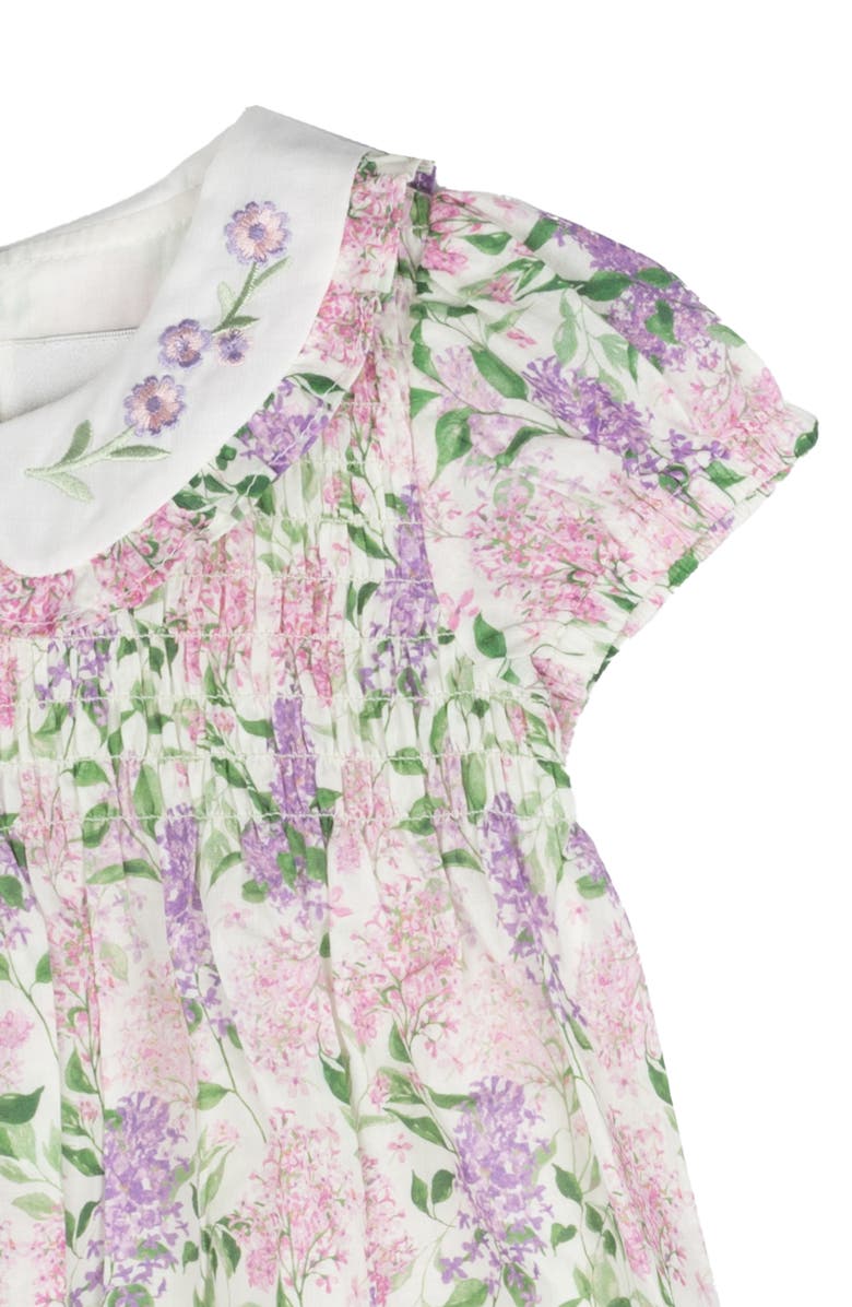 Rare Editions Peter Pan Collared Dress & Bloomers, Alternate, color, 