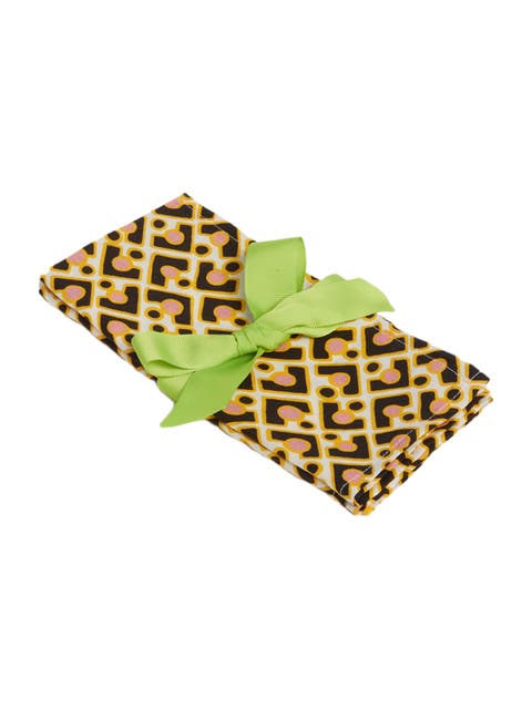 Large Napkins Set Of 2 (45X45) Puzzle Rosa Pink