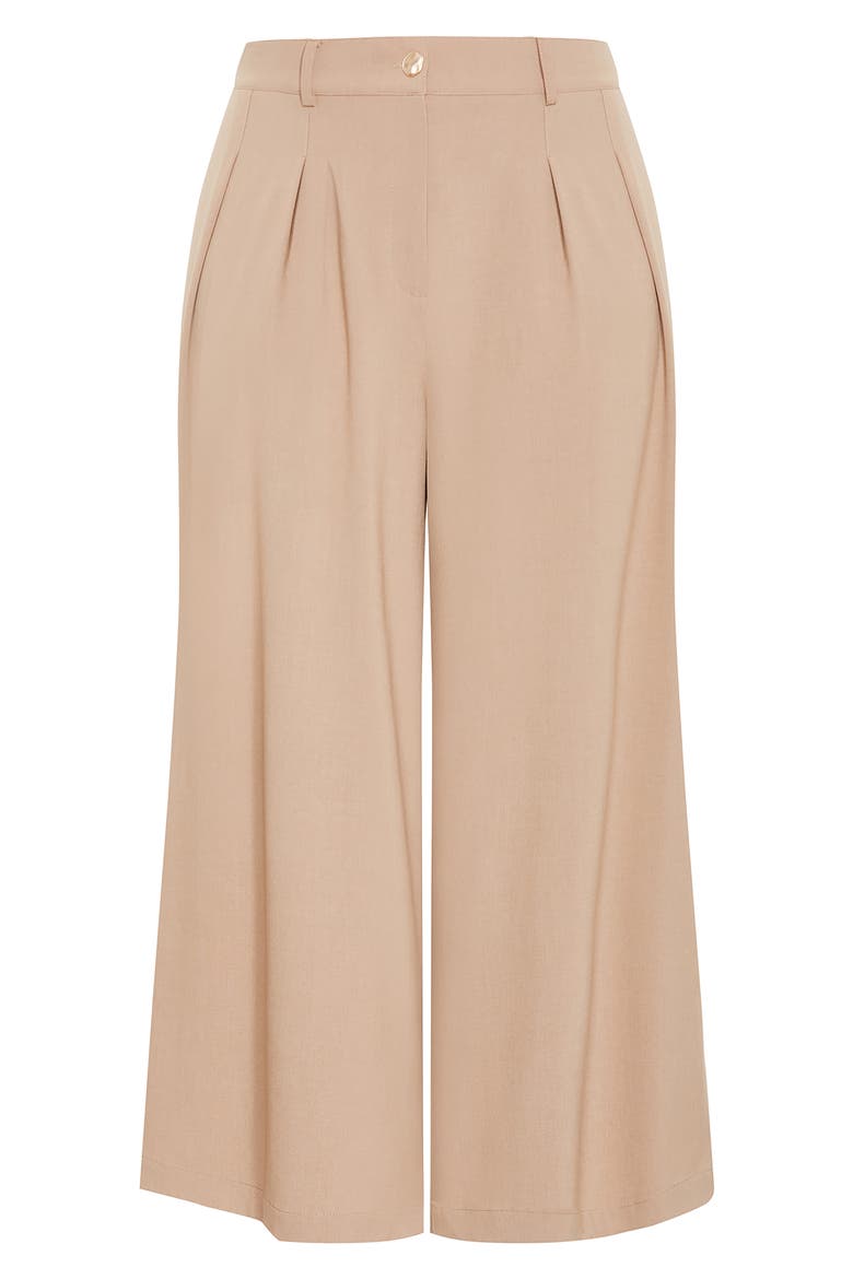 Abbigail Wide Leg Pants, Alternate, color, TAUPE MELANGE