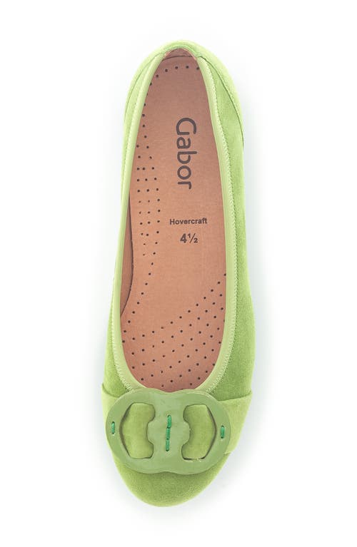 Gabor 44.163 Ballet Flat In Green