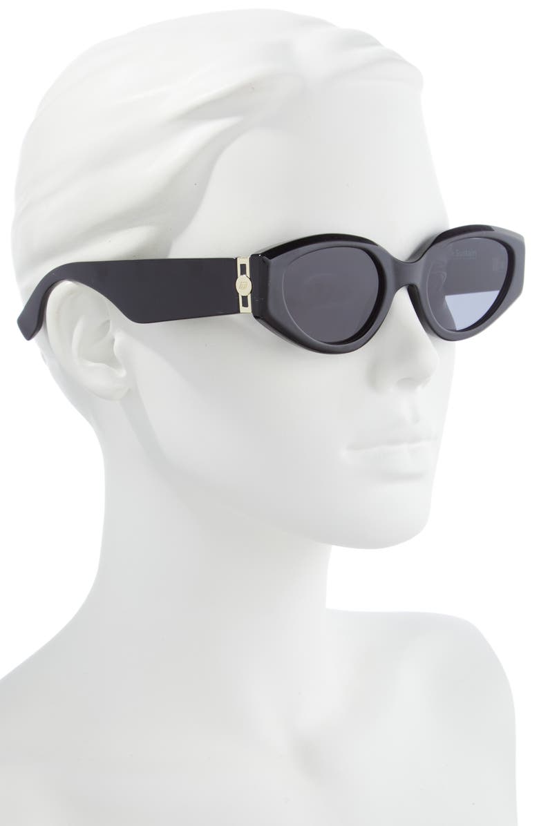 Le Specs Gymplastics 53mm Cat Eye Sunglasses, Alternate, color,