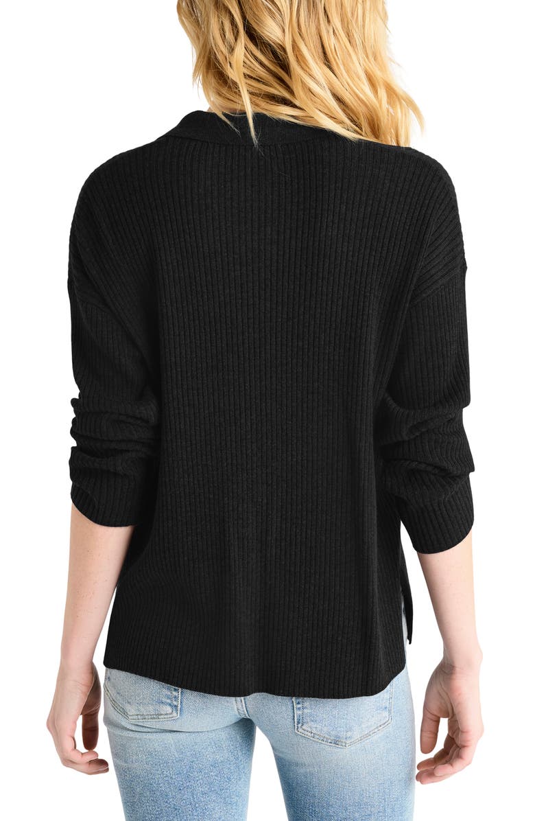Splendid Georgie Rib Button-Up Sweater, Alternate, color, 