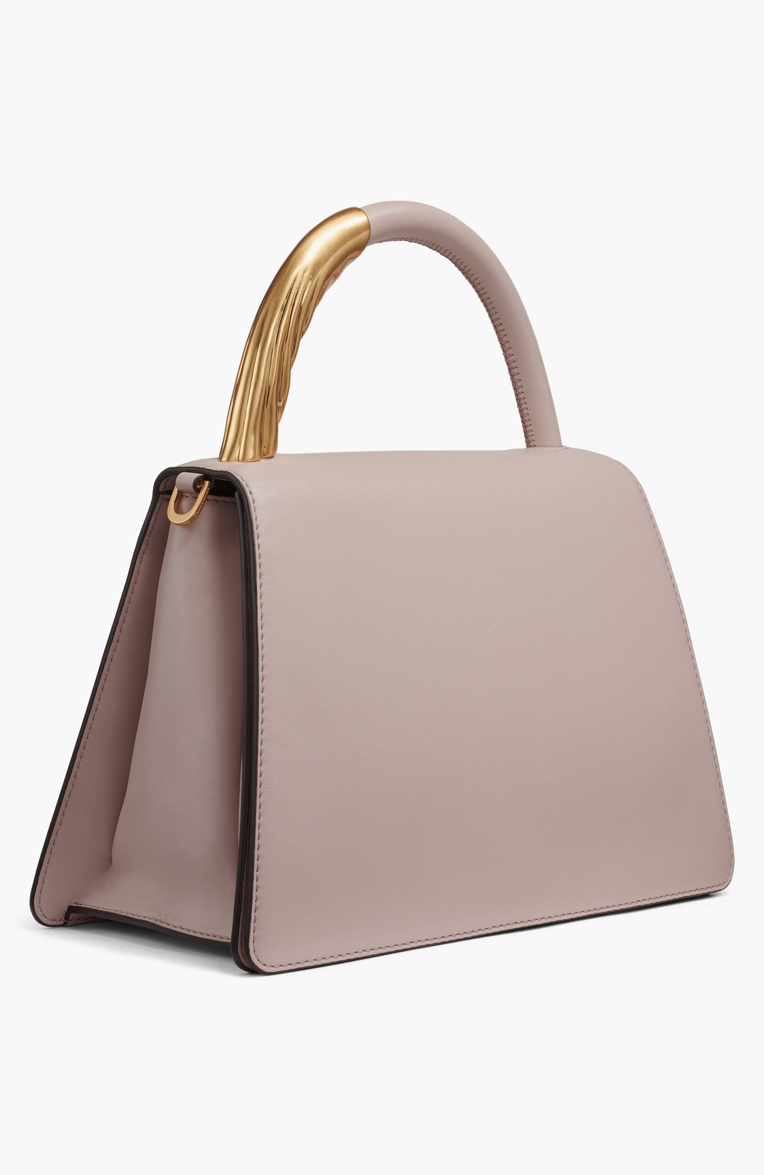 Donna Karan New York Tulle Satchel, Alternate, color, Shadow Grey