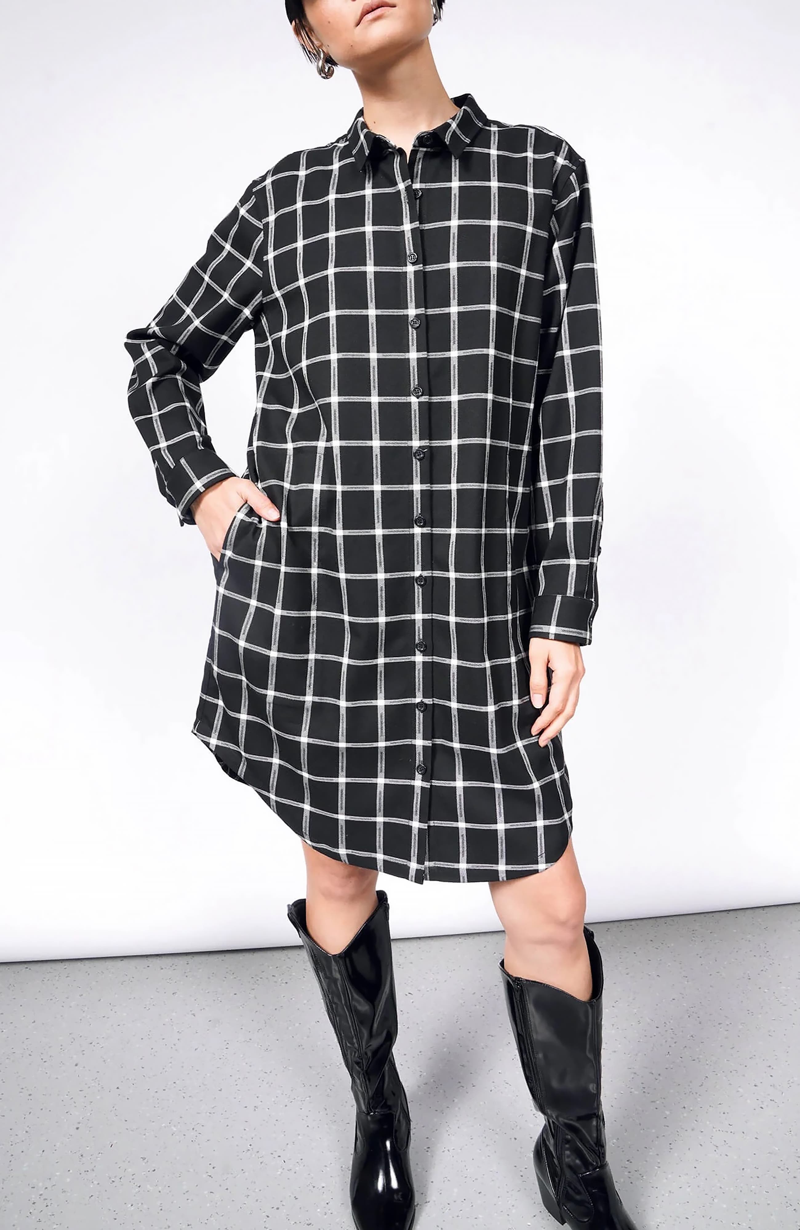 Flannel Plus Size Dresses for Women | Nordstrom