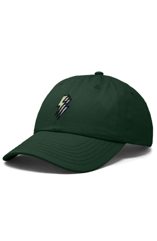 Shop Dalix Lightning Cap In Dark Green