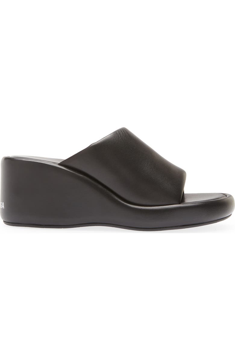Balenciaga Rise Platform Slide Sandal, Alternate, color,