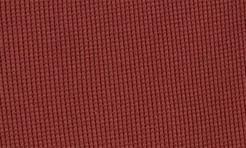 Seasalt Cornwall Brigatine Long Sleeve Thermal Organic Cotton Henley In Red