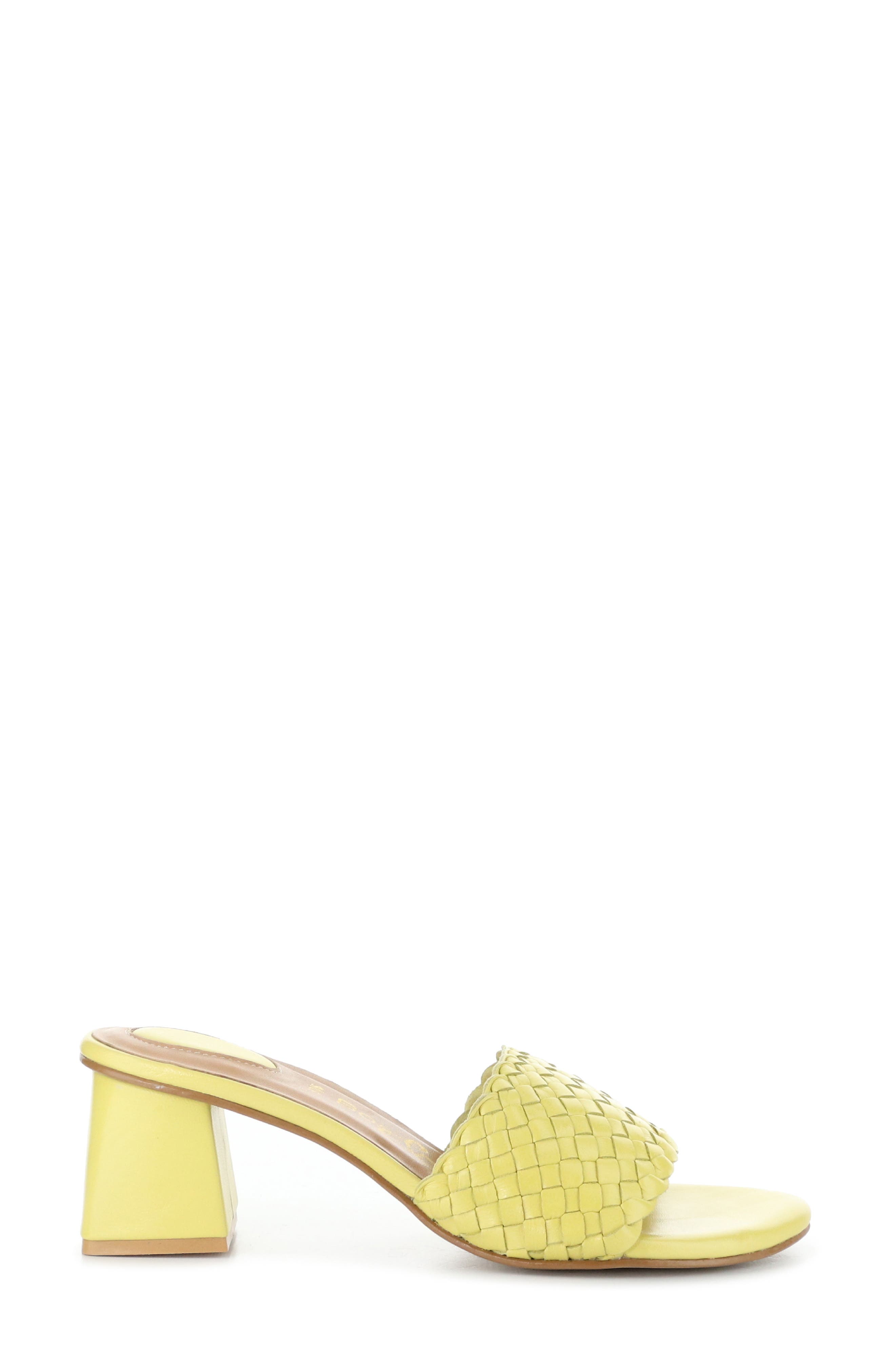 Wella Slide Sandal, Alternate, color, YELLOW
