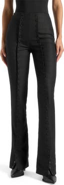 Manière De Voir Therese Tailored Button Detail Trousers