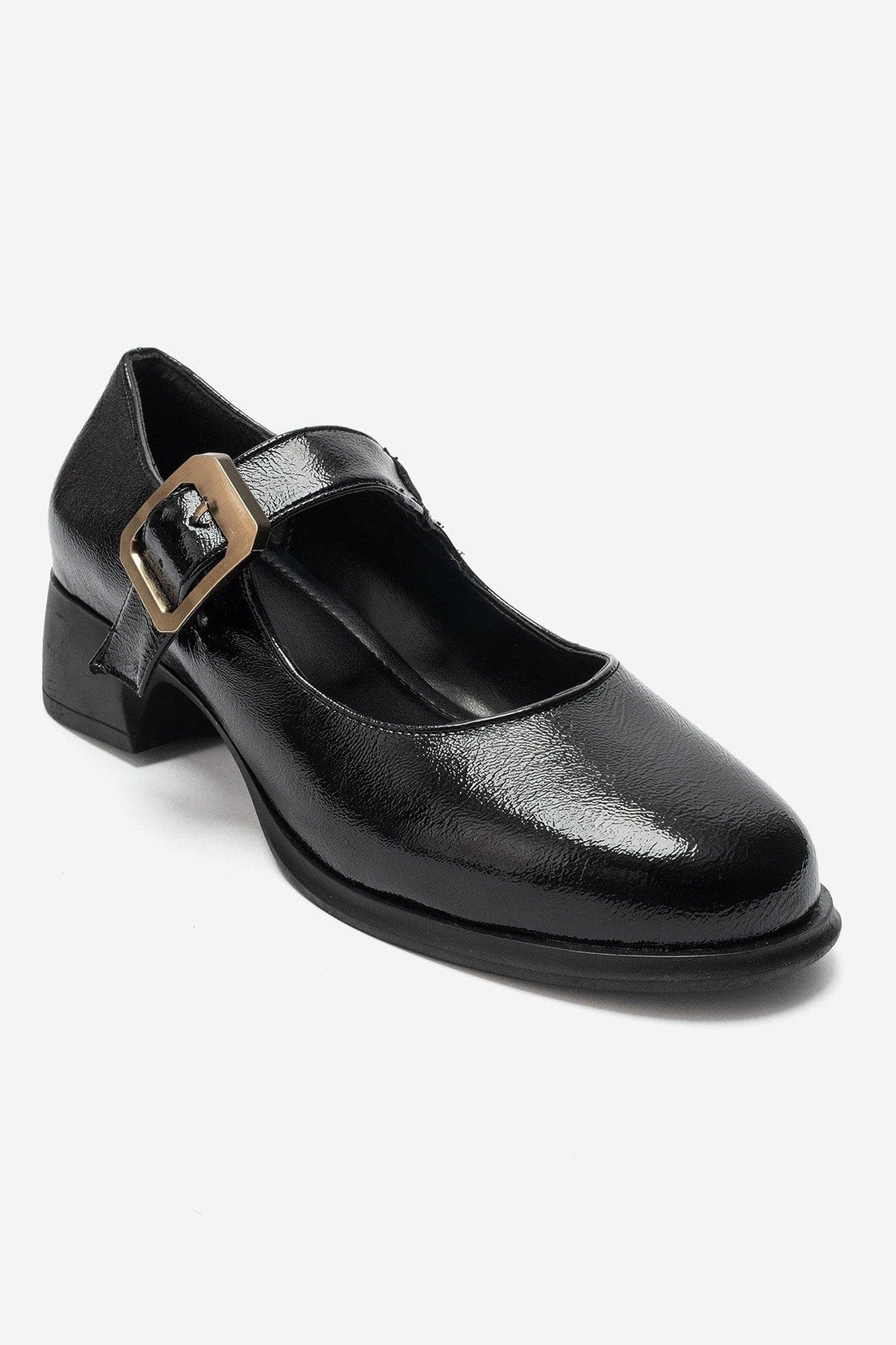 Slade Block Heel Mary Jane Shoe, Main, color, Black