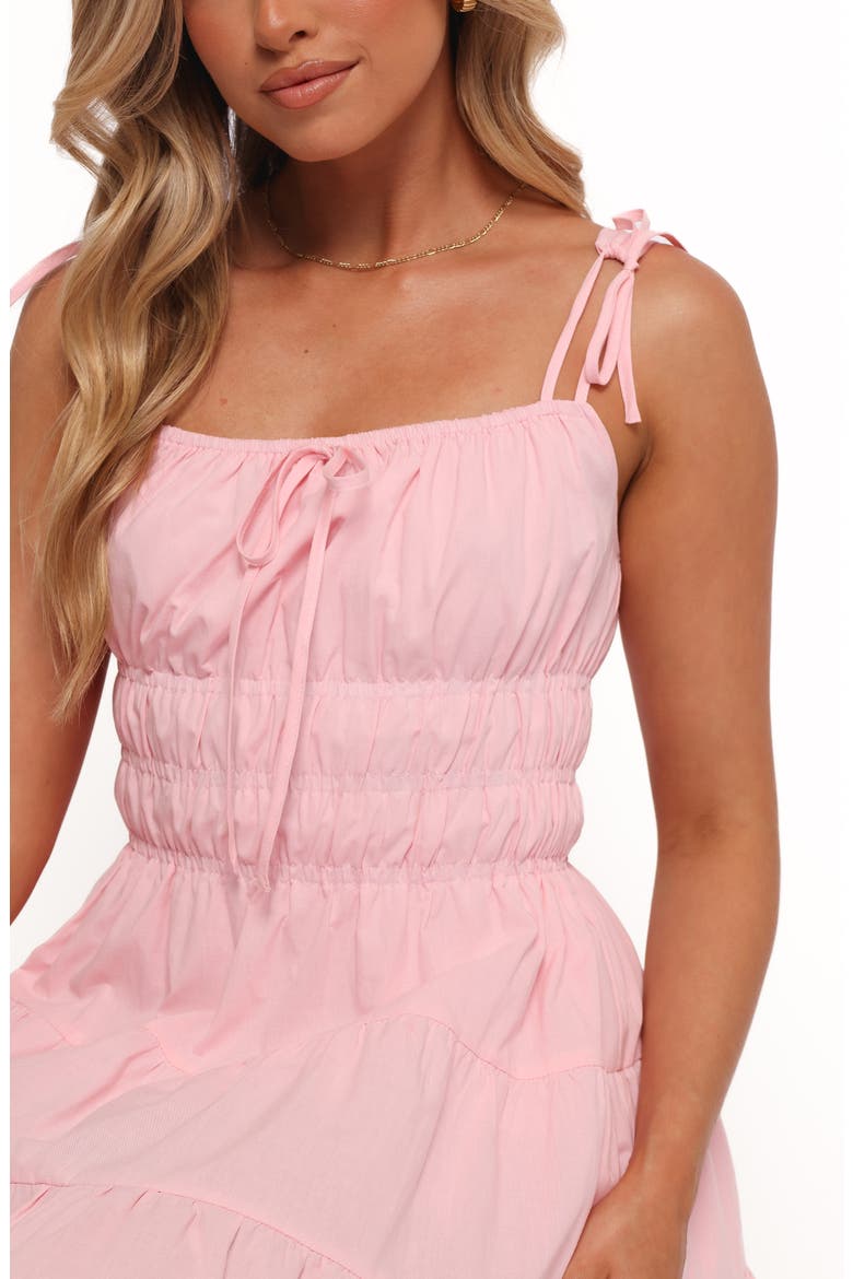 Tahlia Cotton Minidress, Alternate, color, PINK