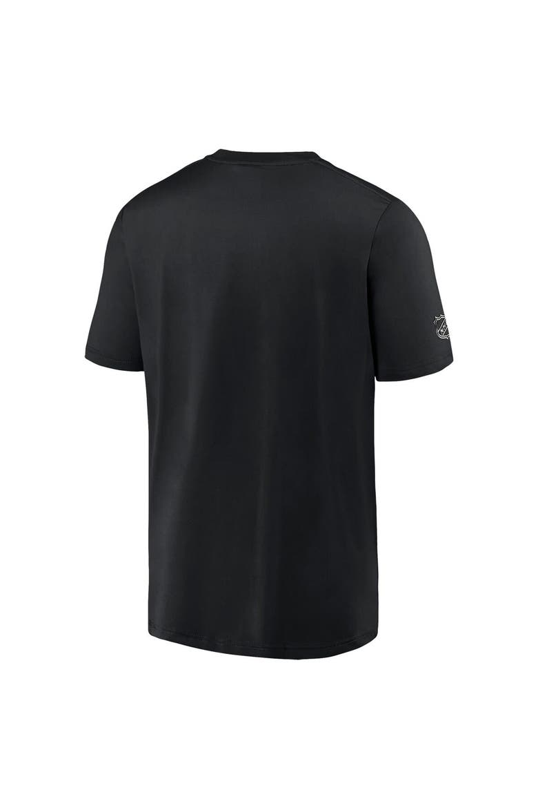 Men's Fanatics Branded  Black Boston Bruins Authentic Pro Centennial Banner T-Shirt, Alternate, color, Black