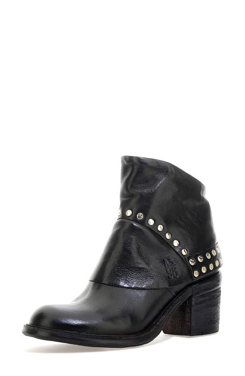 A.S.98 Jonas Studded Bootie in Black 