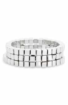 Leith 3-Pack Beaded Stretch Bracelets