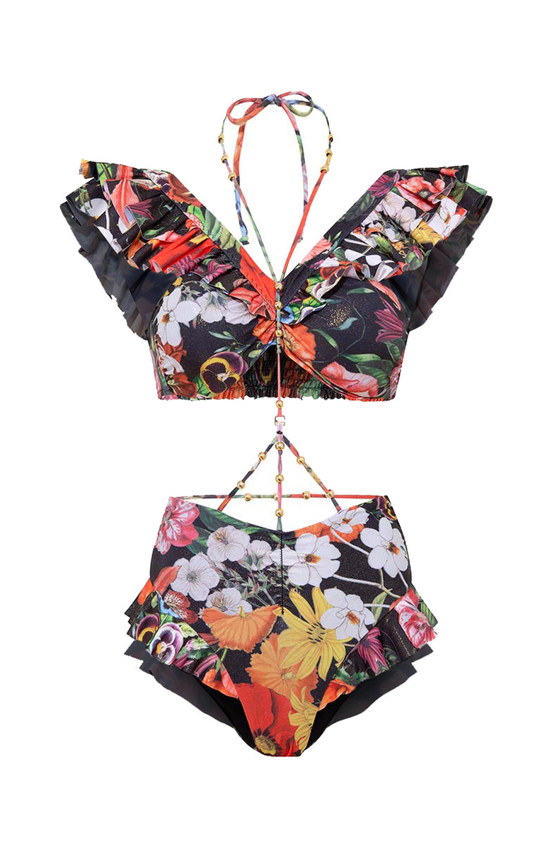 Luna B OPHELIA SWIMSUIT, Alternate, color, Printed Black