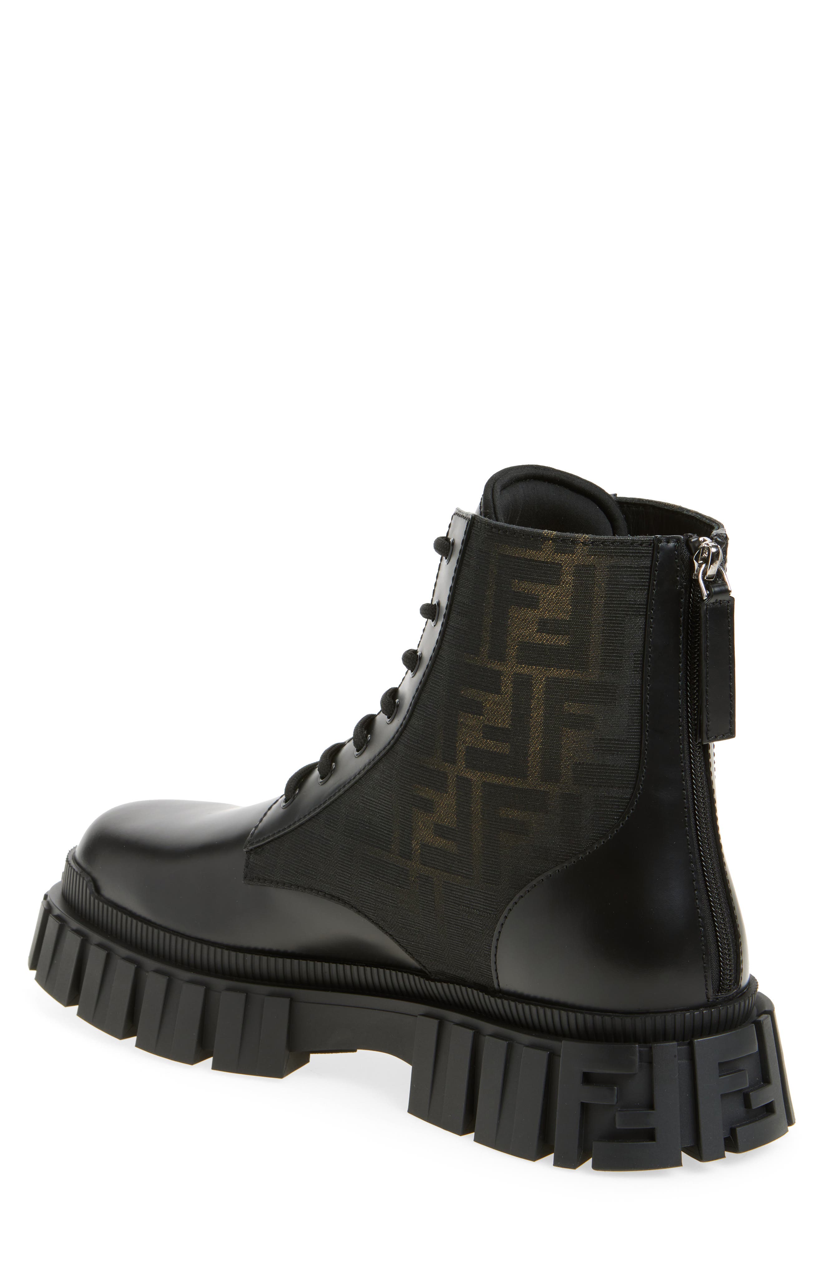 Fendi Force Biker Boot, Alternate, color, 