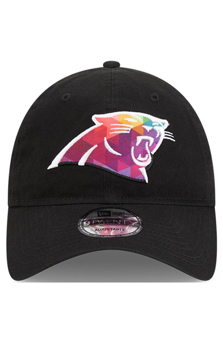 New Era Men's New Era  Black Carolina Panthers 2023 NFL Crucial Catch 9TWENTY Adjustable Hat, Alternate, color, 