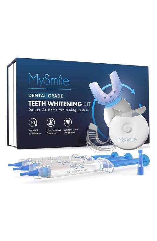 MySmile Teeth Whitening Kit with 5 LED Light, 18% CP Gel in Blue at Nordstrom
