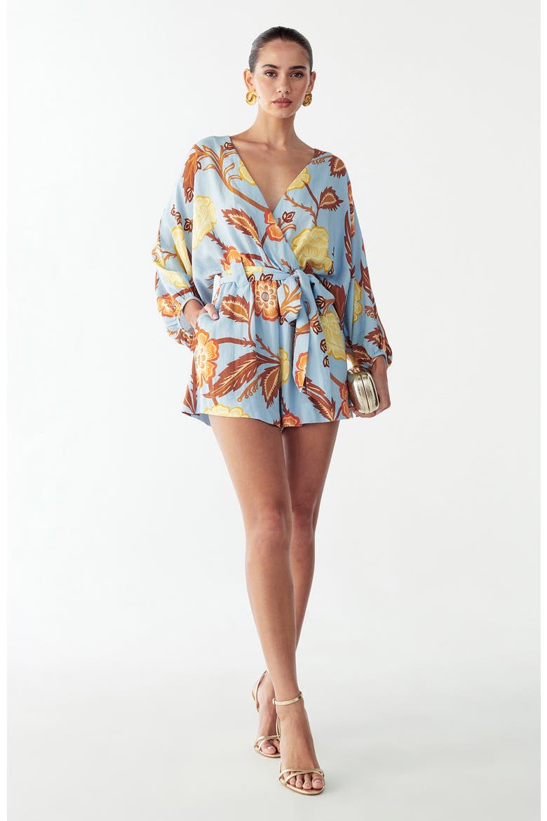Maya Romper, Alternate, color, Coastal Floral
