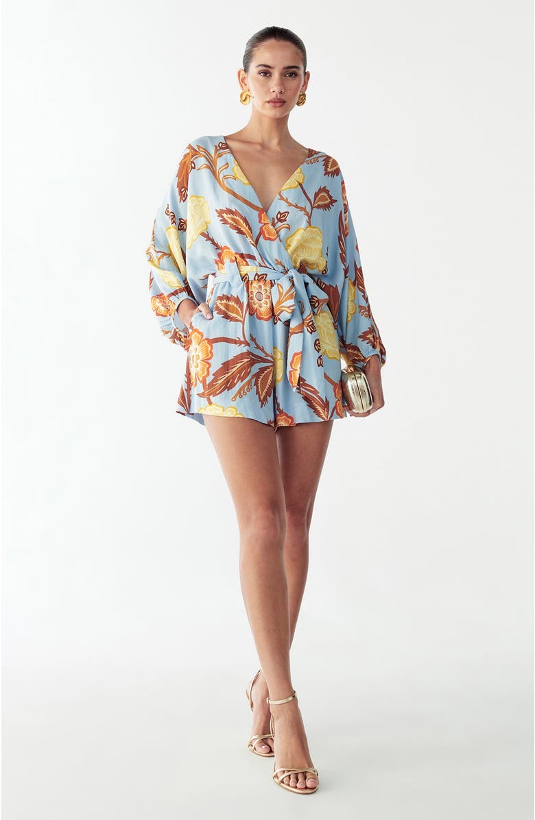 ST MRLO Maya Romper, Alternate, color, Coastal Floral