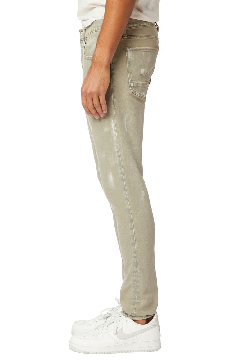 Zack Distressed Skinny Fit Jeans, Alternate, color, SCRAPED PAINT