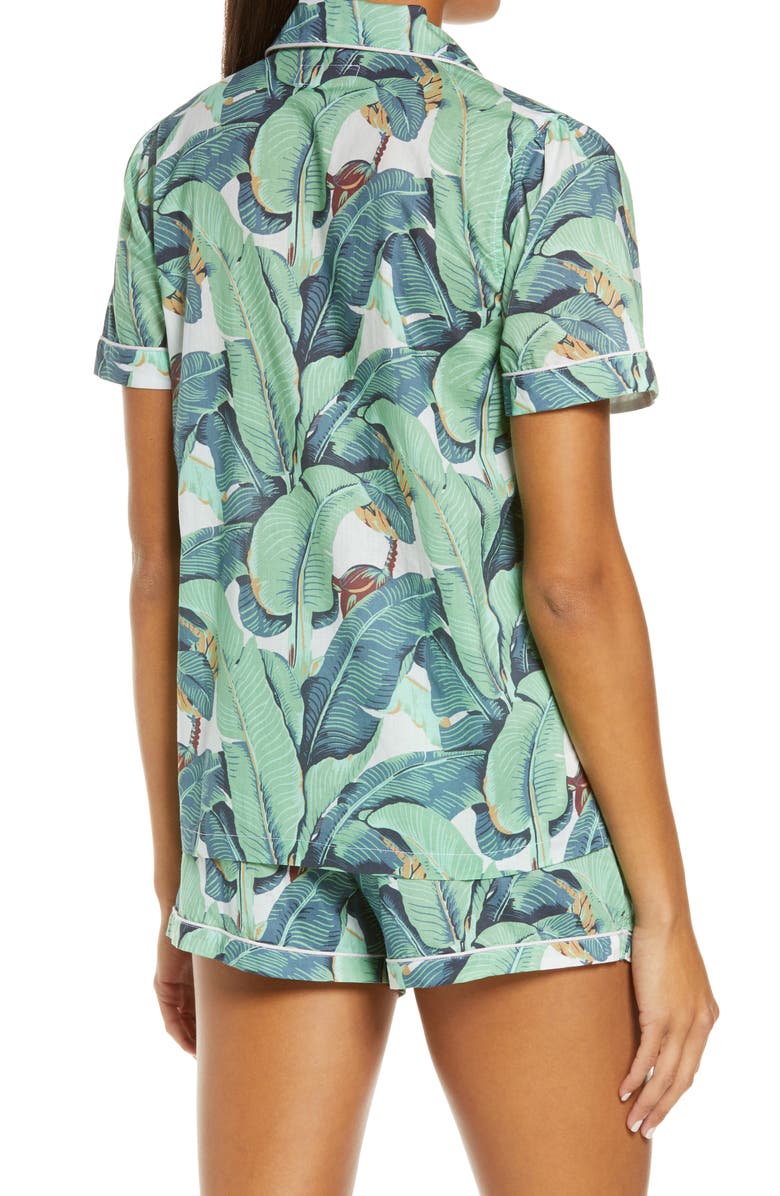 Sant and Abel Martinique<sup>®</sup> Banana Leaf Short Pajamas, Alternate, color, 