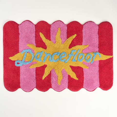 Punjab Dance Floor 100% Cotton Bath Mat 23.5" x Spa-Inspired