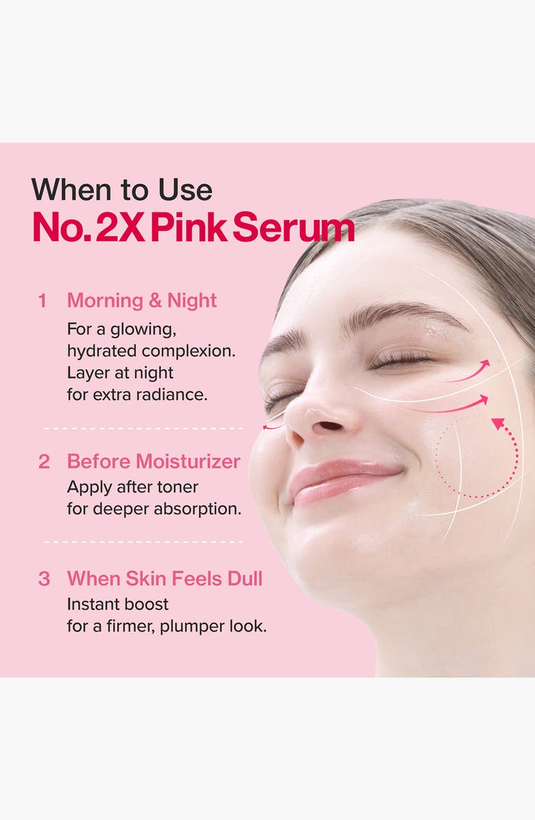 Numbuzin No.2 Rose PDRN Collagen 2X Plumping Serum, Alternate, color,