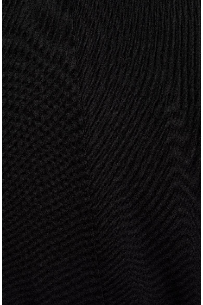 Belted Jersey Maternity Jumpsuit, Alternate, color, BLACK