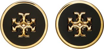 Tory Burch Kira Enamel Circle Stud Earrings | Nordstrom