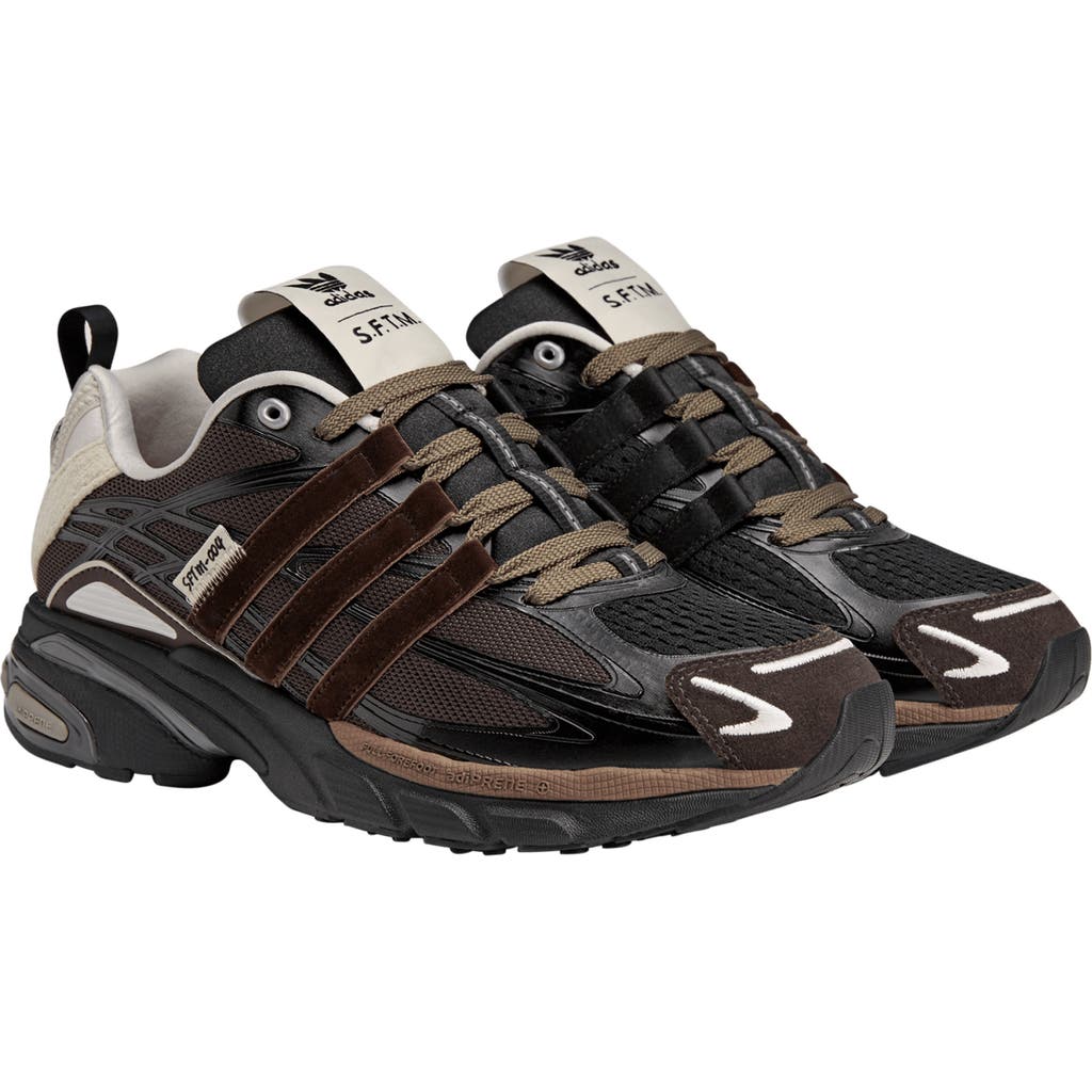 Adidas x Song For the Mute Adistar SFTM-004 Cushon Sneaker in Black/Brown/Earth Strata