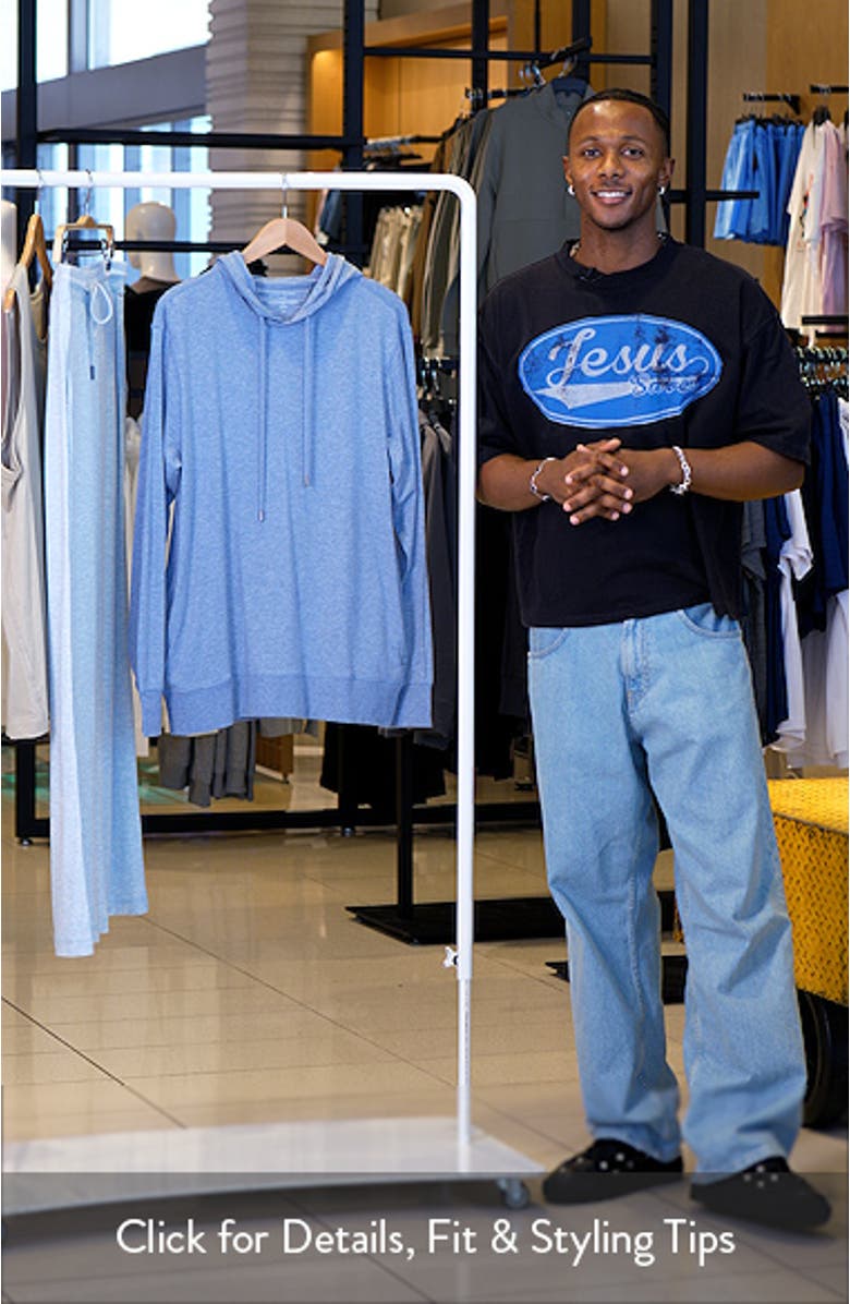 Stretch Cotton & Modal Hoodie, sales video thumbnail